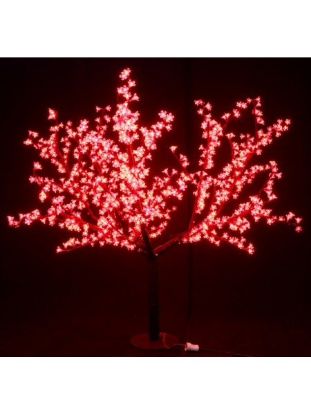 СД дерево "Сакура" 900мм-1500мм 480 led red