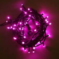 Гирлянда СД для деревьев 405 LED (цвет розовый)