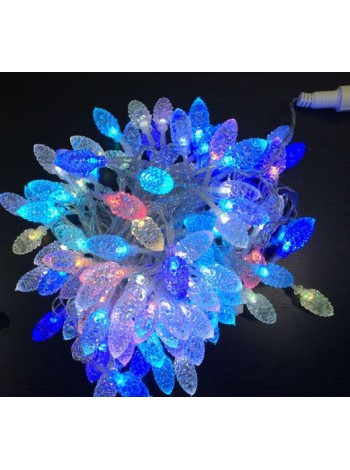 Гирлянда 10м 100 диодов RGB Скинр