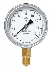 Манометры пылевлагозащищенные ДВ8008-ВУФ, ДА8008-ВУФ, ДМ8008-ВУФ без заполнения